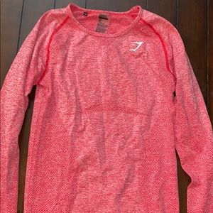 Gymshark Pink Long-Sleeved Top